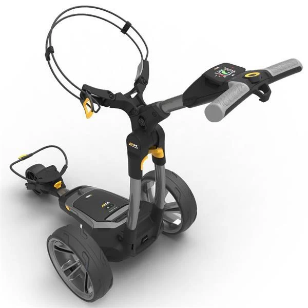 Powakaddy CT6 22 GPS 18 Hole Lithium Cart Gunmetal
