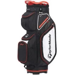 TAYLORMADE 2020 8.0 GOLF CART BAG BLACK/WHITE/RED