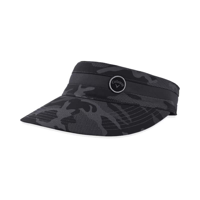 CALLAWAY LADIES BLACK CAMO VISOR