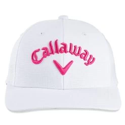 Callaway Junior Tour Golf Cap (White/Pink)