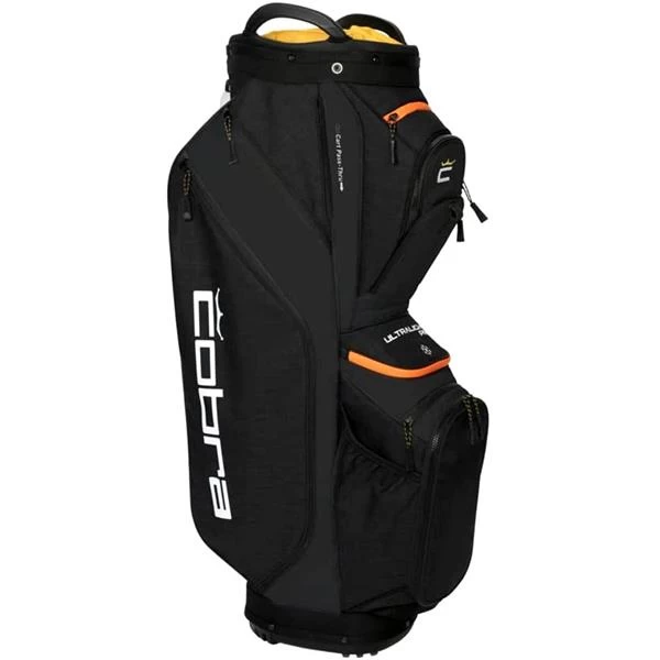 Cobra Ultra Light Pro Cart Bag Black Gold Fusion - Image 3