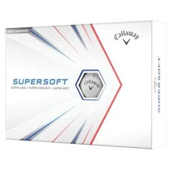 Callaway Supersoft Dozen Golf Balls White 2021 (2 Dozen €45)