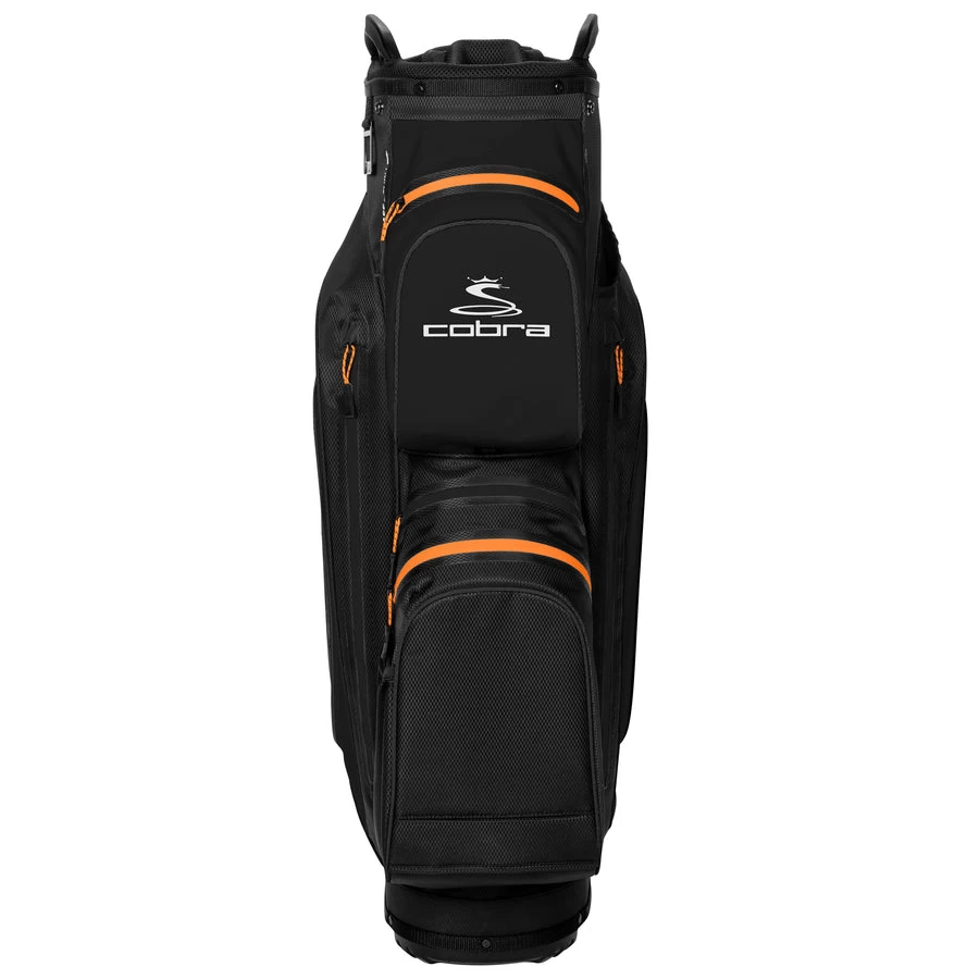 Cobra Ultra Dry Pro Cart Bag Black/Gold Fusion - Image 3