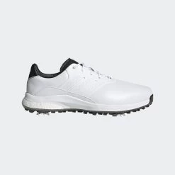 Adidas Golf Mens 2021 Performance Classic Leather Bounce-WHITE