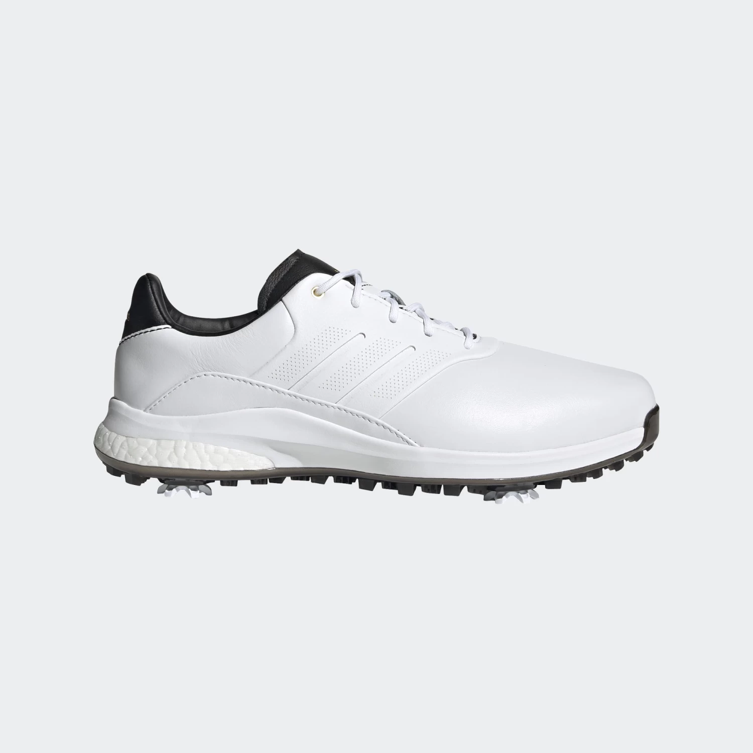 Adidas Golf Mens 2021 Performance Classic Leather Bounce-WHITE
