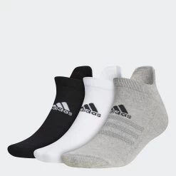 Adidas Gents Ankle 3-Pack Socks Grey Three