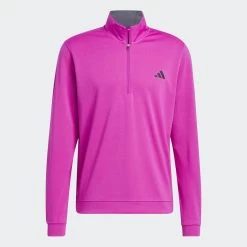 Adidas Golf Elevated 1/4 Zip Lucid Fuchsia