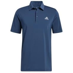 Adidas Gents Ultimate365 Solid Left Chest Polo Shirt Crew Navy