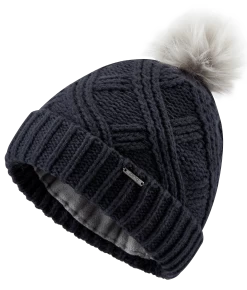 Ping Ladies Shannon Bobble Beanie Navy