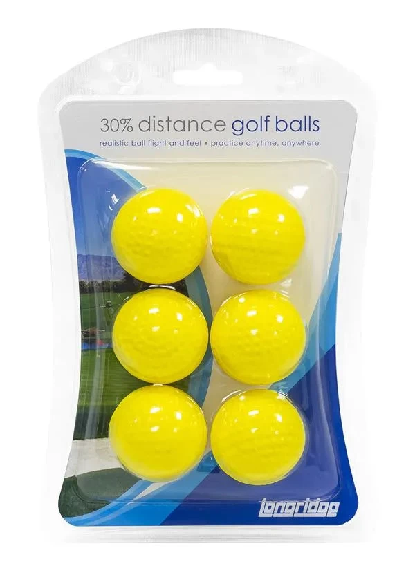 Longridge 30% Distance Balls - 6 Pack