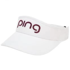 Ping Ladies Aero Visor 201 ASSORT WHITE/MAGENTA