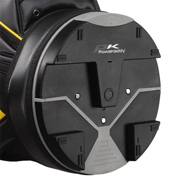 Powakaddy DLX-Lite Cart Bag Gunmetal Red - Image 2