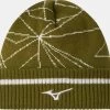 MIZUNO BREATH THERMO GRAPHIC BEANIE OLIVE