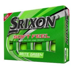 Srixon 22 Soft Feel Golf Balls Dozen Green