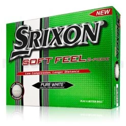 Srixon 22 Soft Feel Golf Balls Dozen White