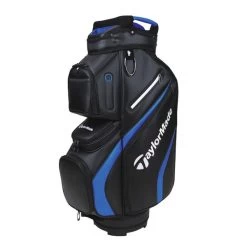 TaylorMade Deluxe Cart Bag Black Blue