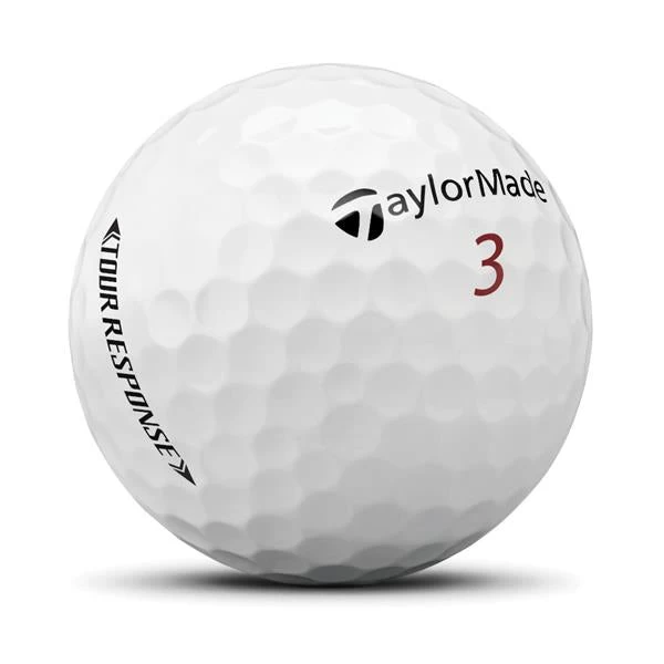 TaylorMade Tour Response 22 Golf Ball Dozen White - Image 3