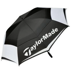 TaylorMade64" Double Canopy Umbrella Black - White