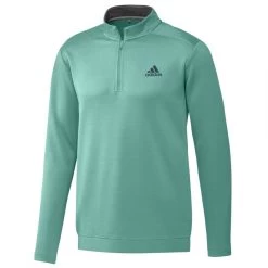 Adidas Golf Club LC 1/4 Zip Acid Mint GR0762