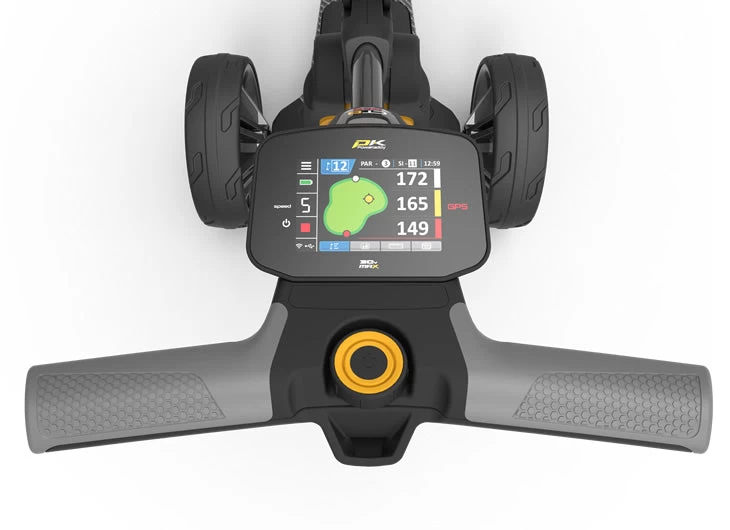 Powakaddy CT8 GPS EBS 36 Hole Lithium Cart Gunmetal - Image 4