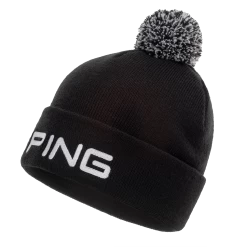 PING Classic Bobble Hat Black