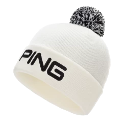 PING Classic Bobble Hat White