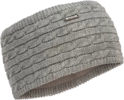 Ping Classic Knit Ladies Headband Silver Marl