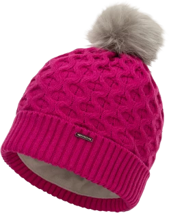 Ping Classic Knit Ladies Hats Pink