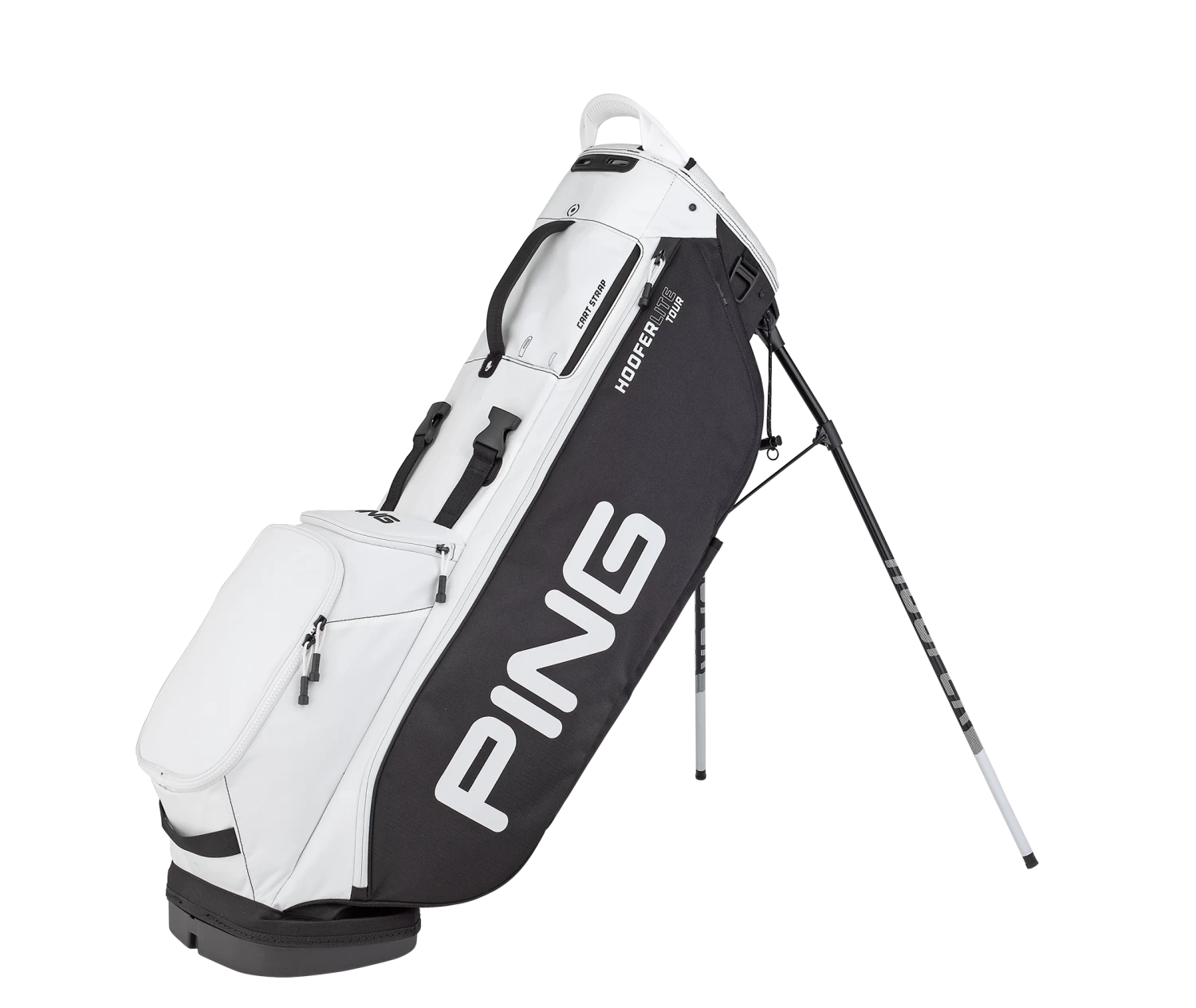 Ping Tour Black/White Double Strap Hooferlite 201 Carry Bag