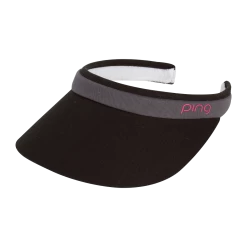 Ping Ladies Clip Visor 201 Black/Grey