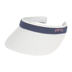 Ping Ladies Clip Visor 201 White/Citadel