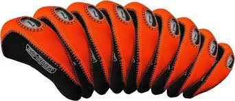 Longridge EZE IRON COVERS 10PCS BLACK/ORANGE